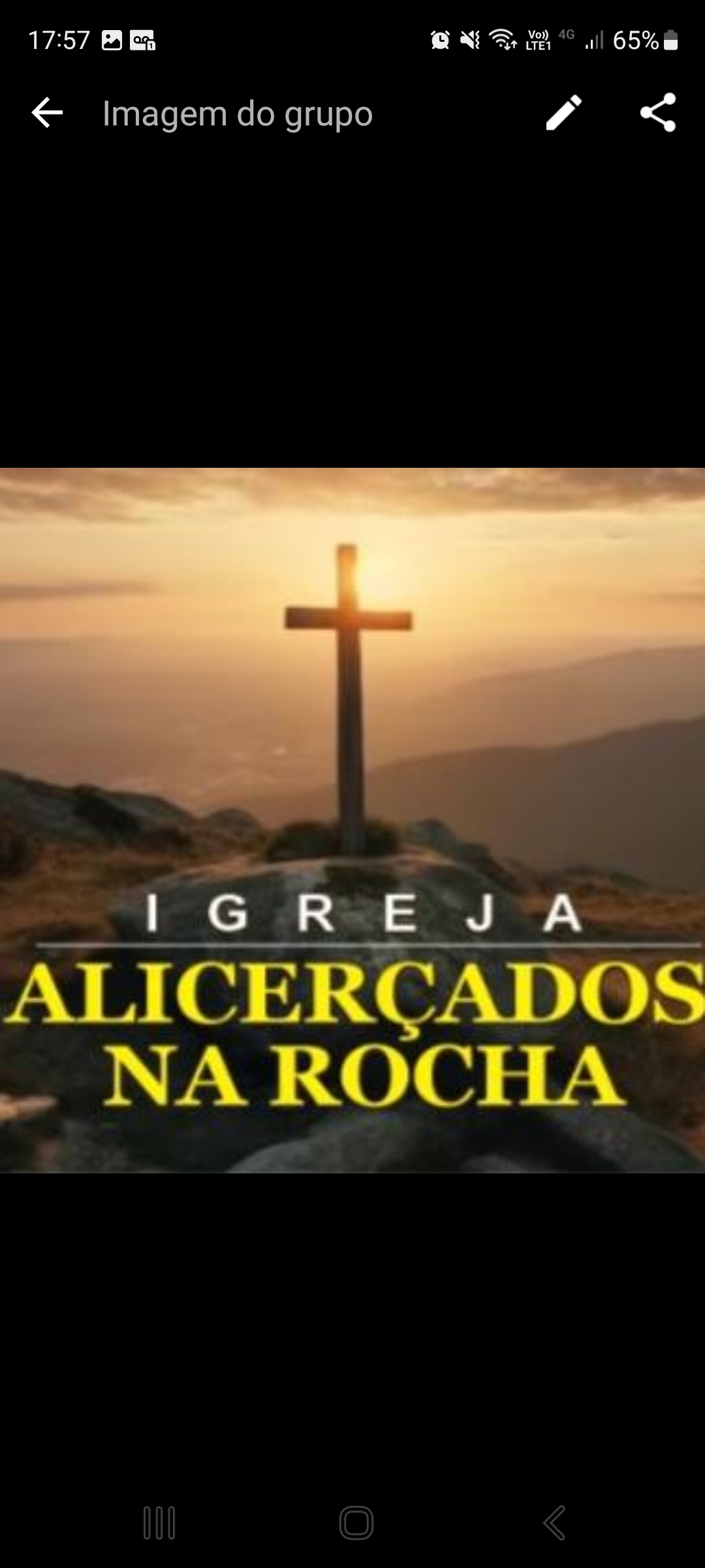 Igreja alicerçados na Rocha