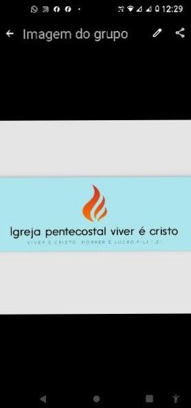 Igreja pentecostal viver é Cristo